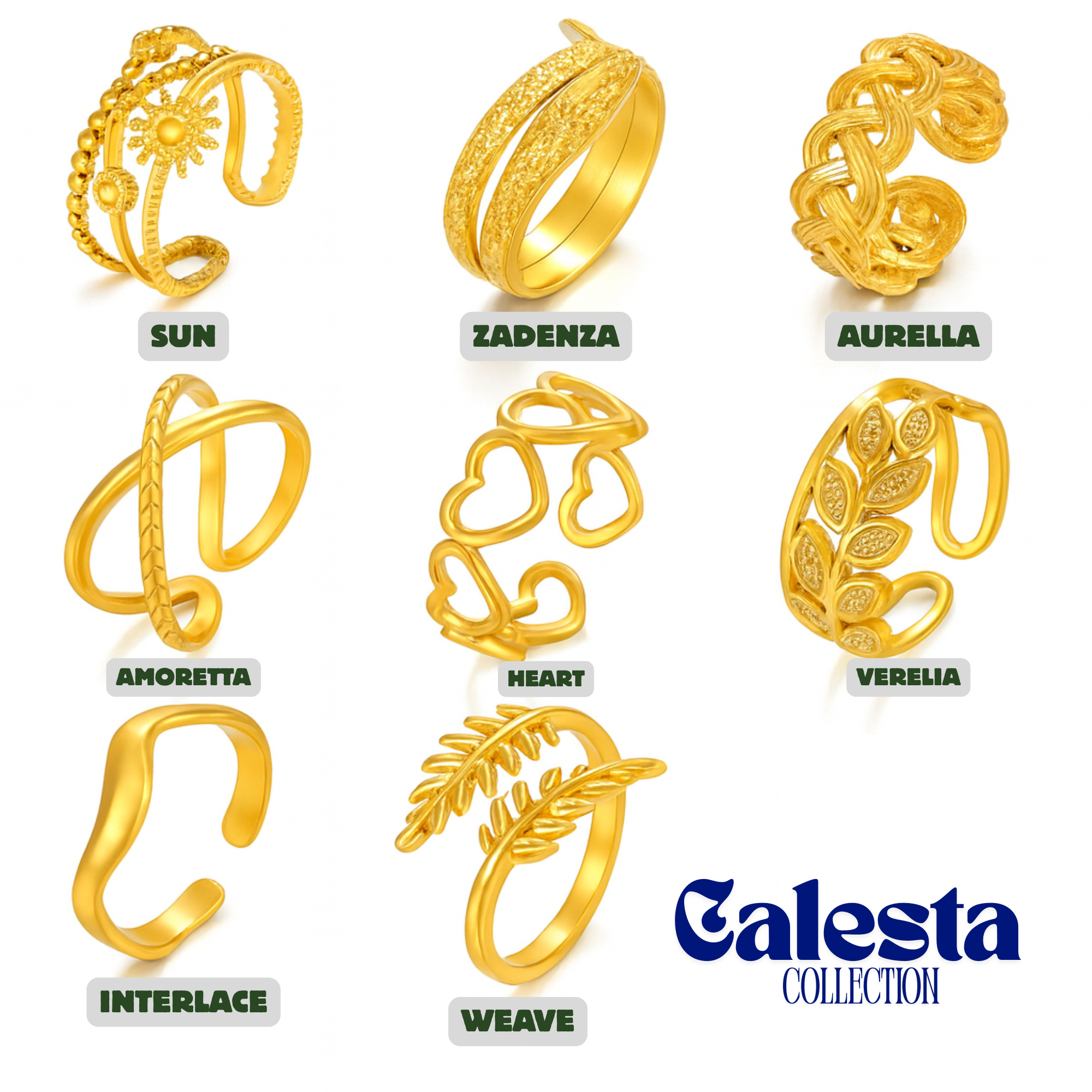 Calesta rings