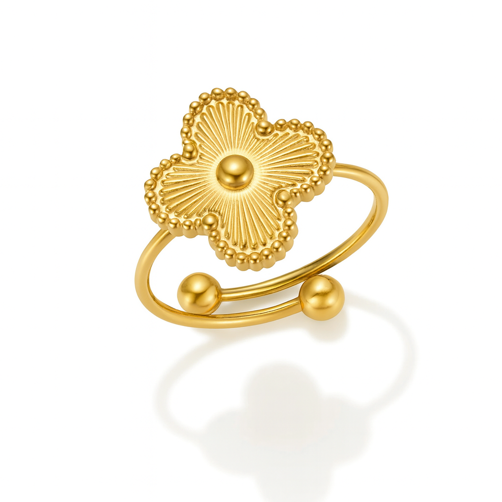 Clover /Gold ring
